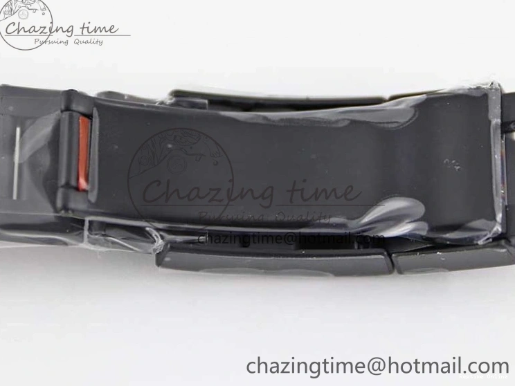 0515 Functional Daytona All Black PVD TWF Best Edition Rainbow Diamonds Bezel Black Dial on PVD Bracelet A 2449